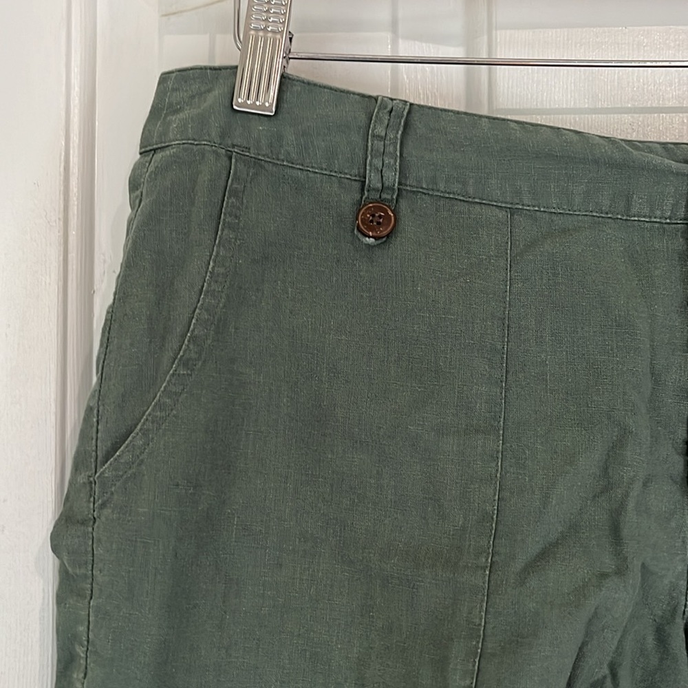 Patagonia |‎ Olive Green W's Island Hemp 5" Shorts Hiking Outdoors Active Size 8 - Picture 6 of 11